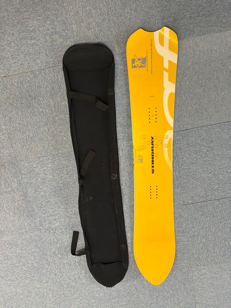幻のegf スノーボード。 STINGRAY 1660ｍｍ