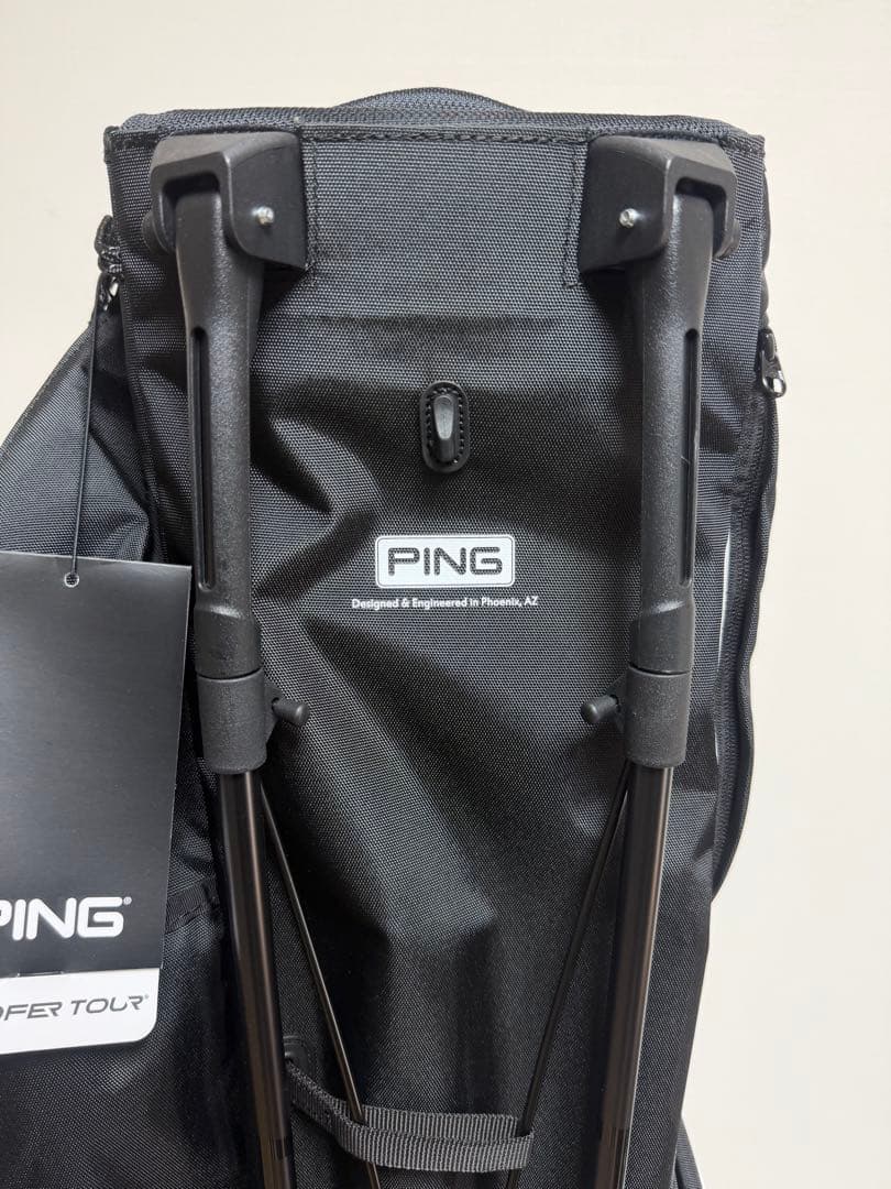 新品 PING 244 HOOFER TOUR キャディバッグ 白
