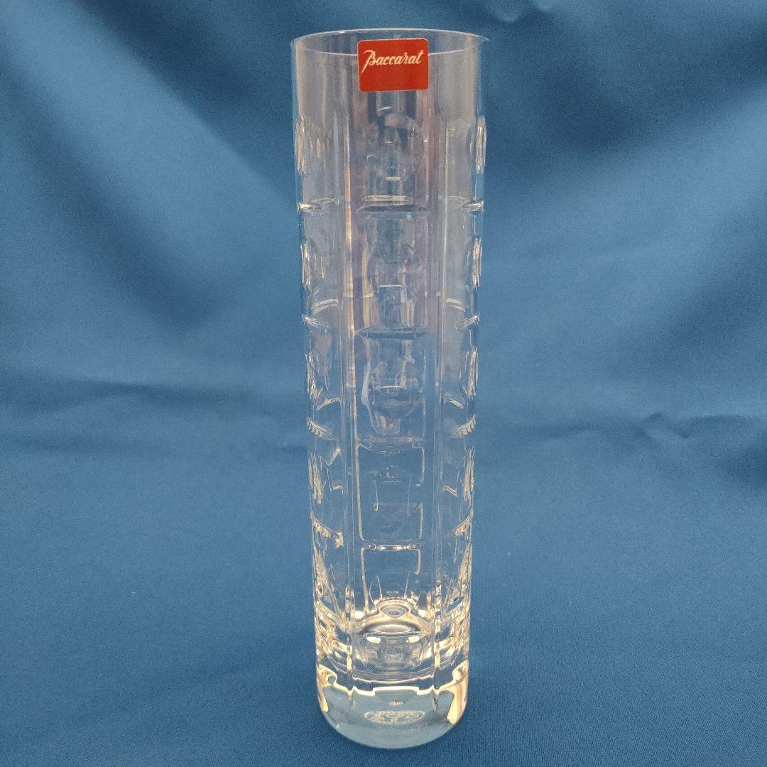 Baccarat クリスタル花瓶 高さ約20cm
