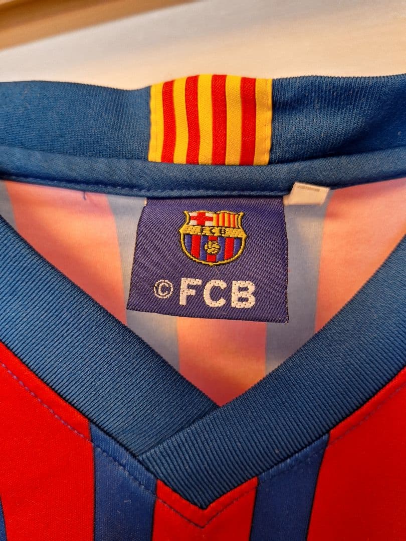 FCバルセロナ11-12年リオネル・メッシ10番サッカーユニフォームゲームシャツ