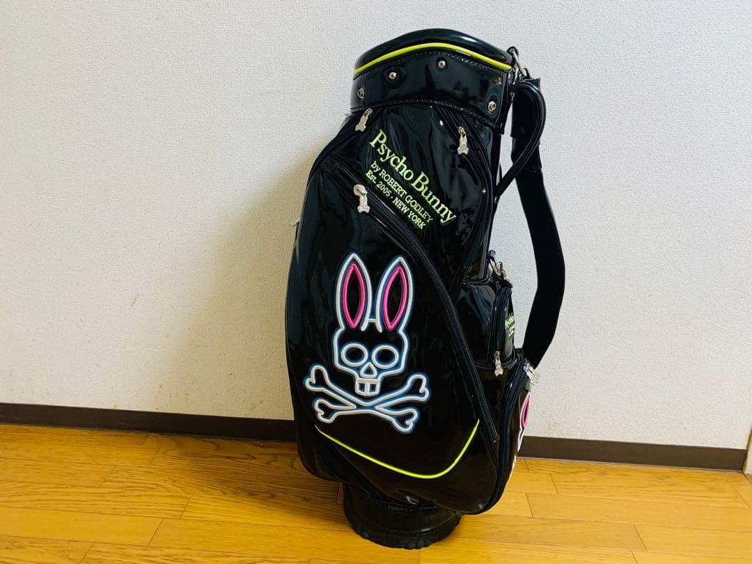 Psycho Bunny ゴルフバッグ・キャディバッグ 黒