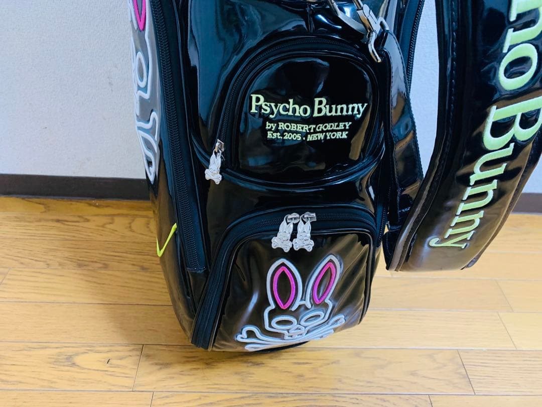 Psycho Bunny ゴルフバッグ・キャディバッグ 黒