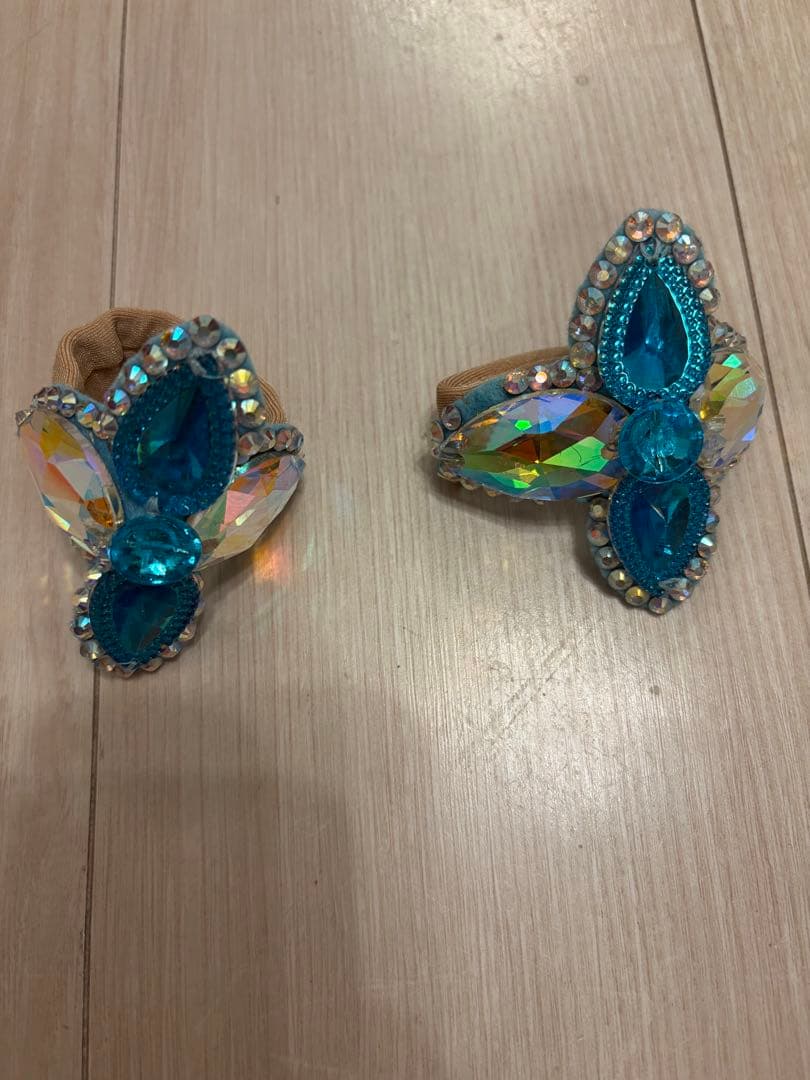 【美品】Aida Style ベリーダンス衣装　水色
