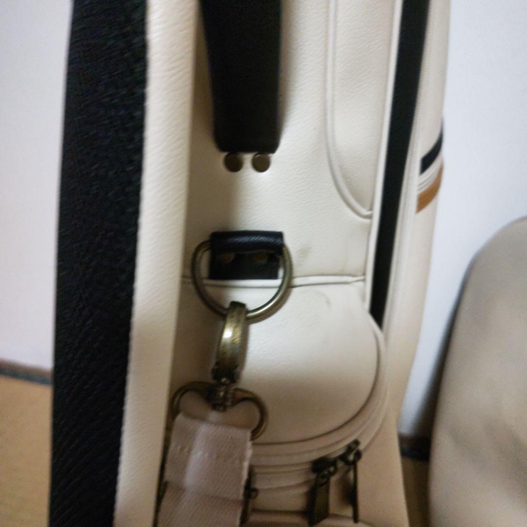 Malbon Golf キャディバッグ ホワイト
