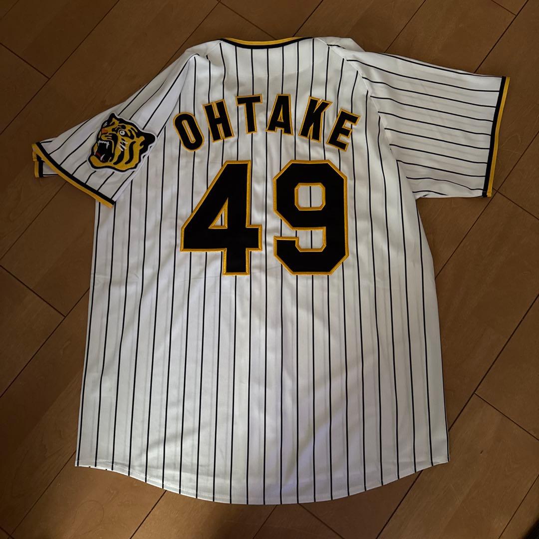 大竹耕太郎49 阪神タイガース　ホーム ユニフォーム　Lサイズ