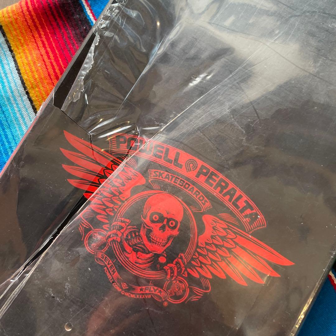 POWELL PERALTA スカルスケボーデッキ 9.85インチ×31.45