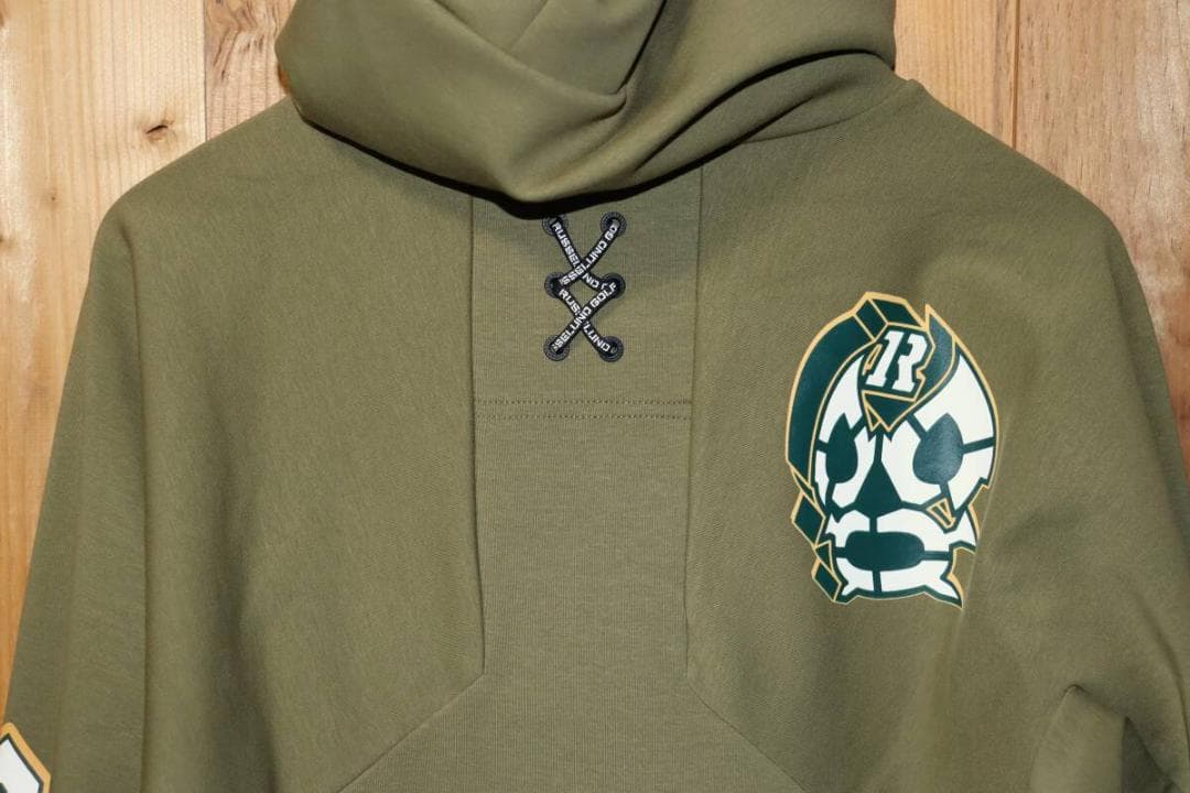 新品 ラッセルノ Mask Hoodie 8ボールパーカー (4/Mサイズ)　Ⓗ