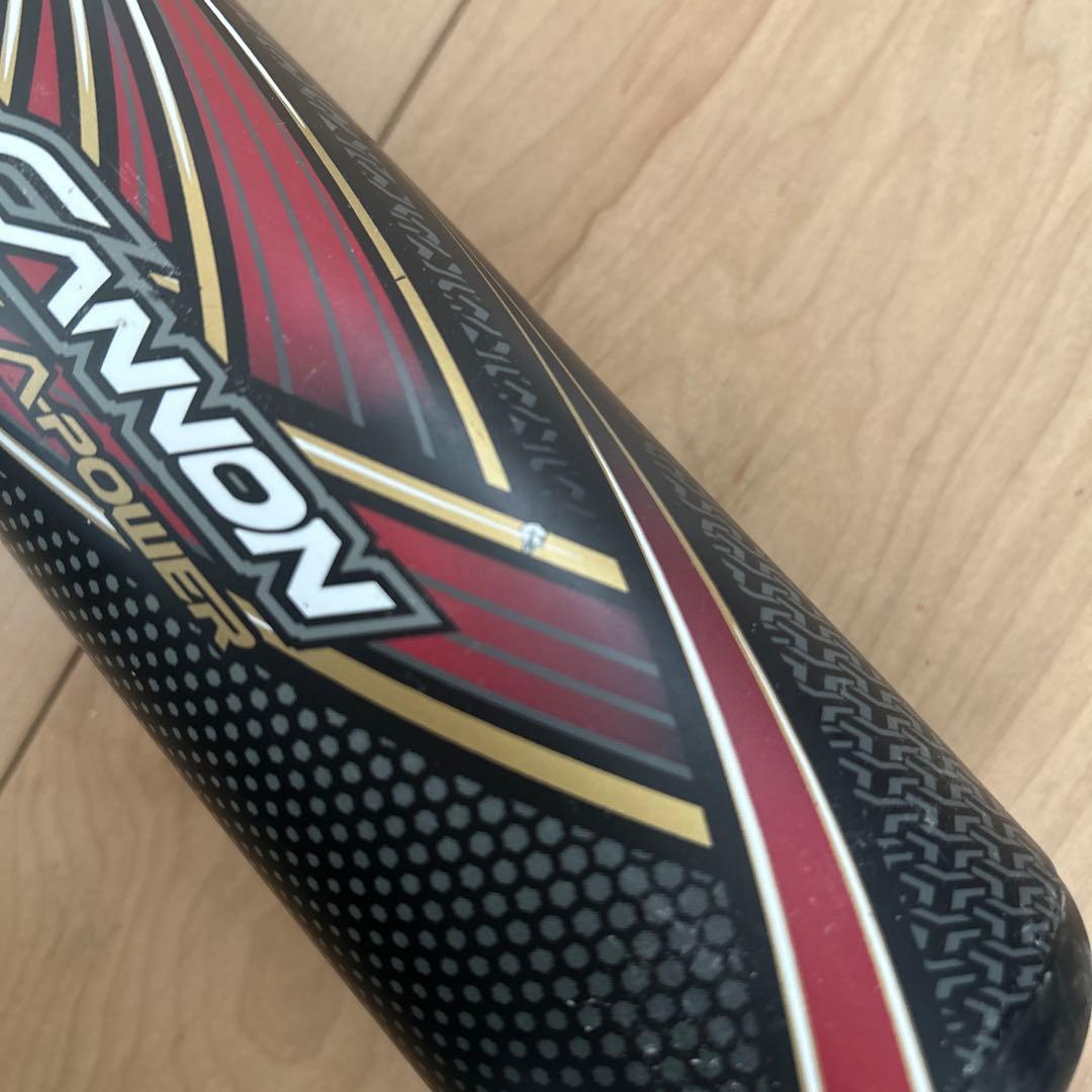 値下げします！一般軟式用カーボンバットZETT ブラックキャノンA-POWER