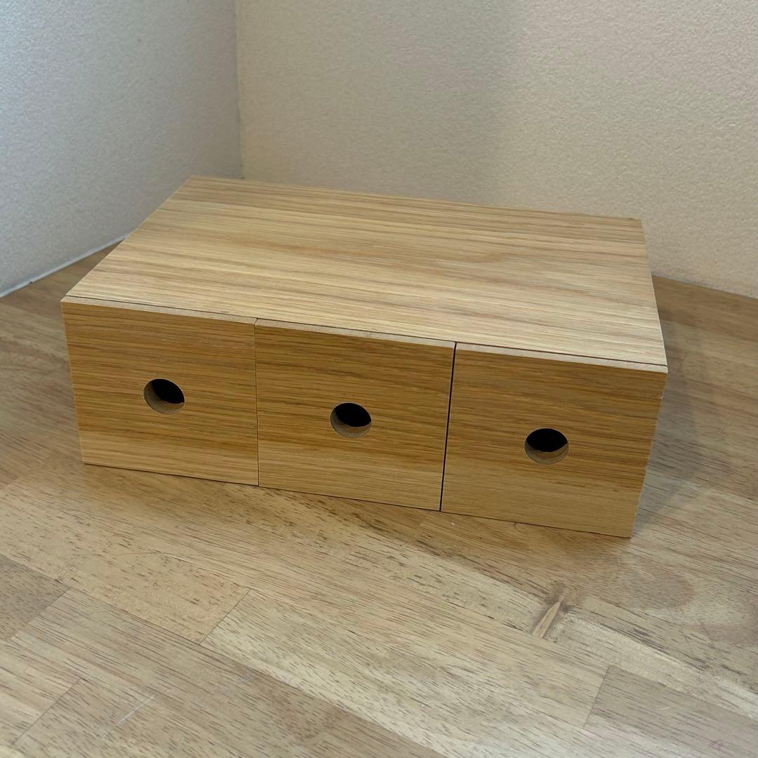 美品◎無印良品　木製小物収納　デスク収納4点SET⭐︎