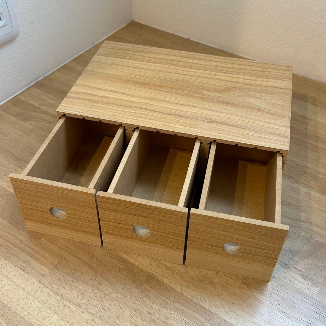 美品◎無印良品　木製小物収納　デスク収納4点SET⭐︎