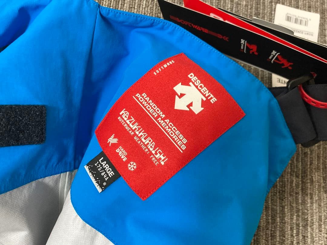 新品未使用 デサント 倉石一樹 コラボ L Kuraishi スキー ビブパンツ