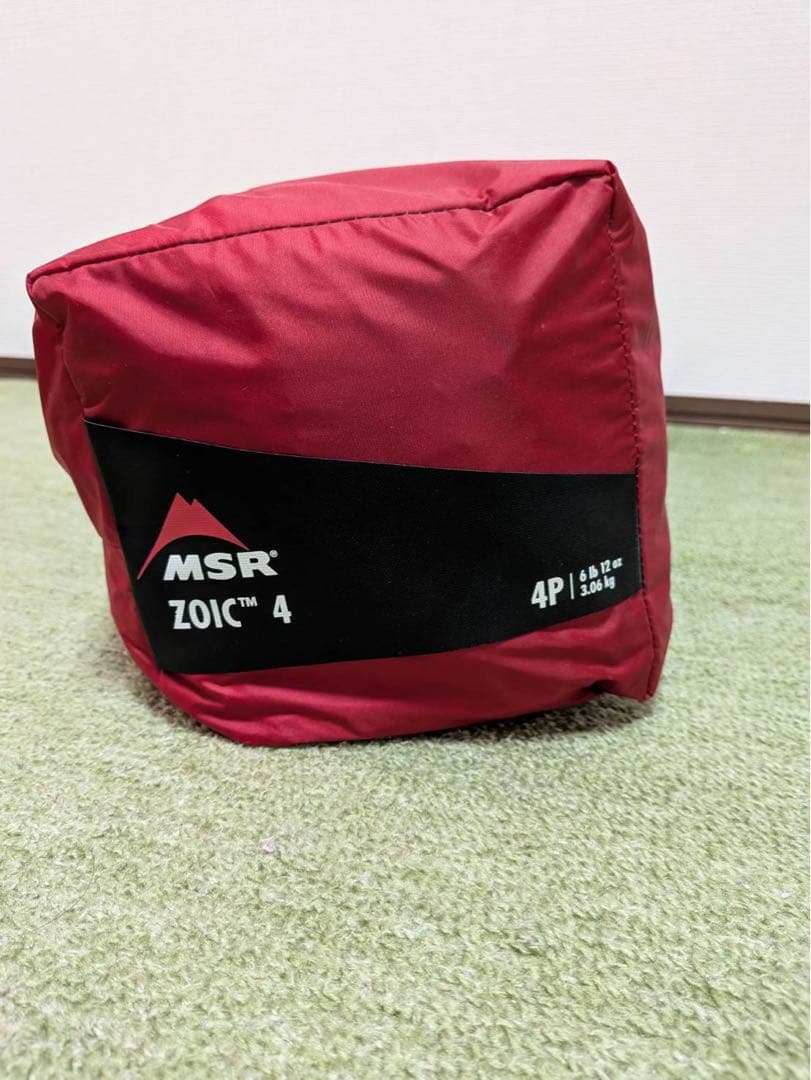 新品 MSR ZOIC4 4人 テント 廃盤　希少