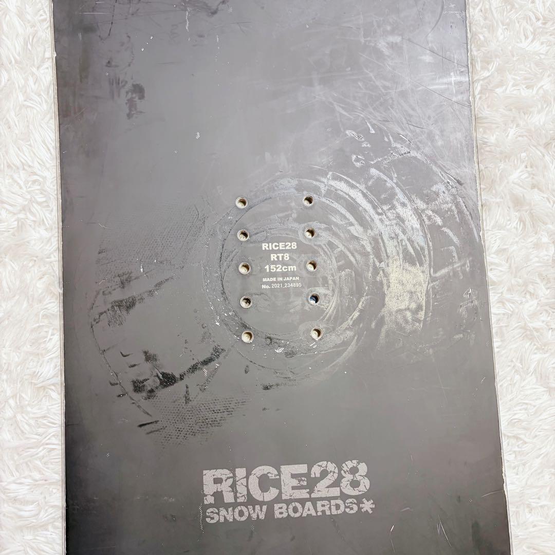 大人気　RICE28 RT8 LTD 152 21-22グラトリ デッキパッド付