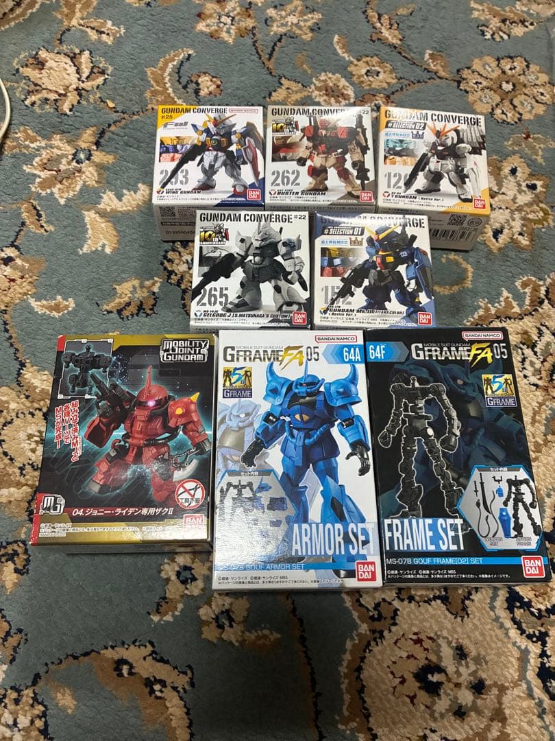 ガンダム ジグソーパズル フィギュアセット