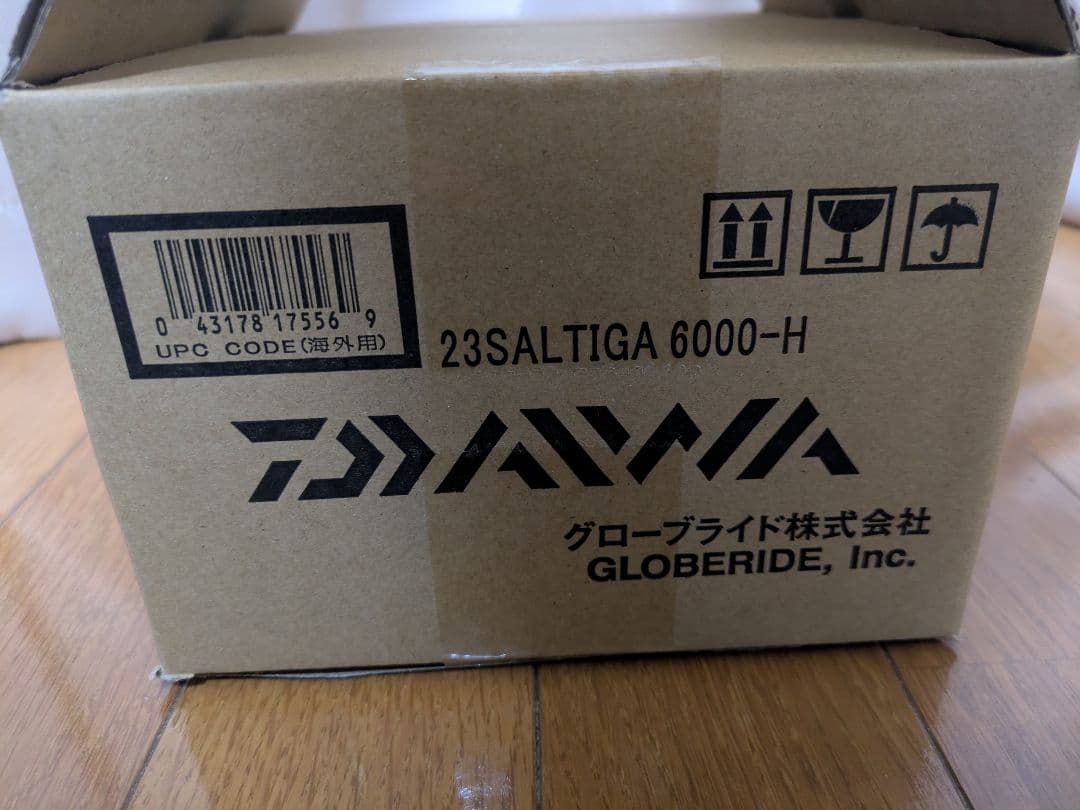DAIWA 23 SALTIGA 6000-H 新品 未開封　リール