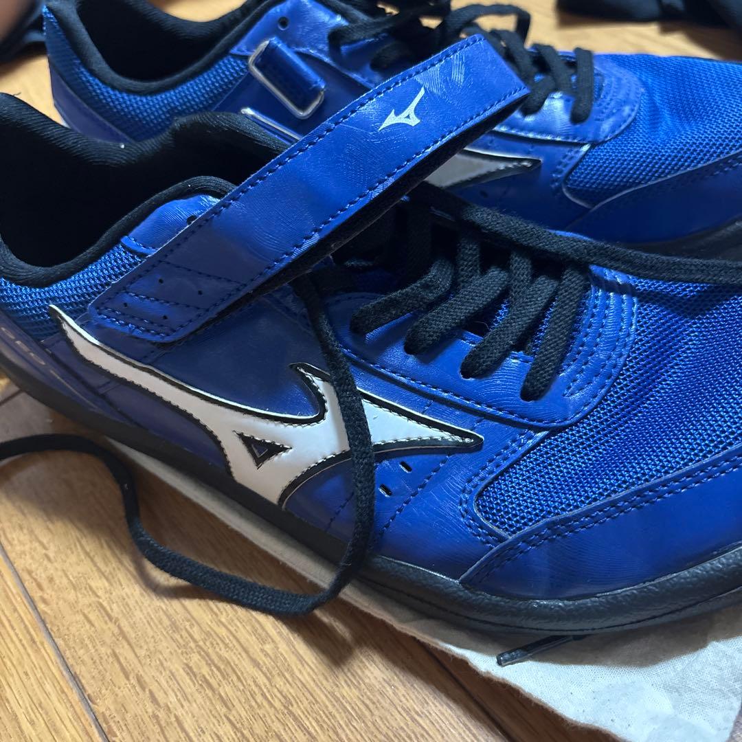 mizuno 陸上シューズ フィールドジオ TH スパイクシューズ 青 27.5
