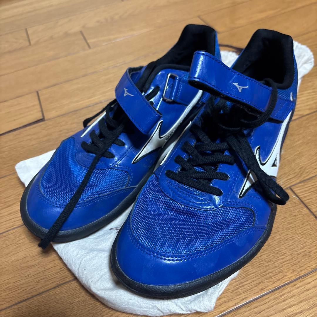 mizuno 陸上シューズ フィールドジオ TH スパイクシューズ 青 27.5