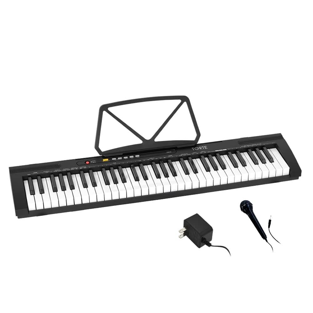 TORTE トルテ 電子キーボード 61鍵盤 日本語表記 300ボイス 軽DXT