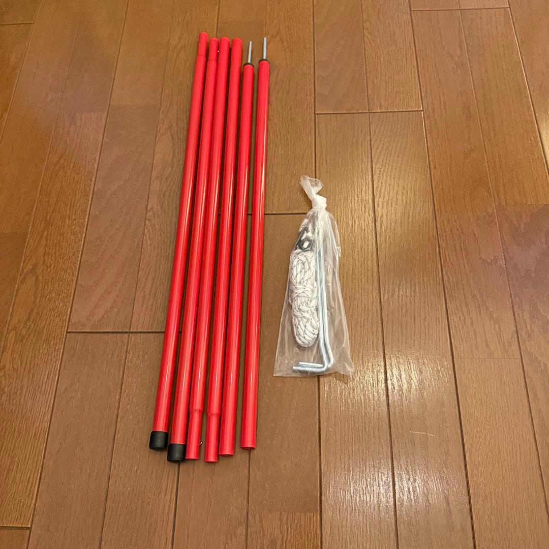 SoomloomヘキサタープTC4.2×4.1＋DODポール付 美品