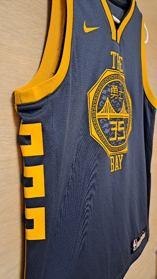 NIKE ゴールデンステートウォリアーズ ケヴィンデュラントNBAユニフォーム