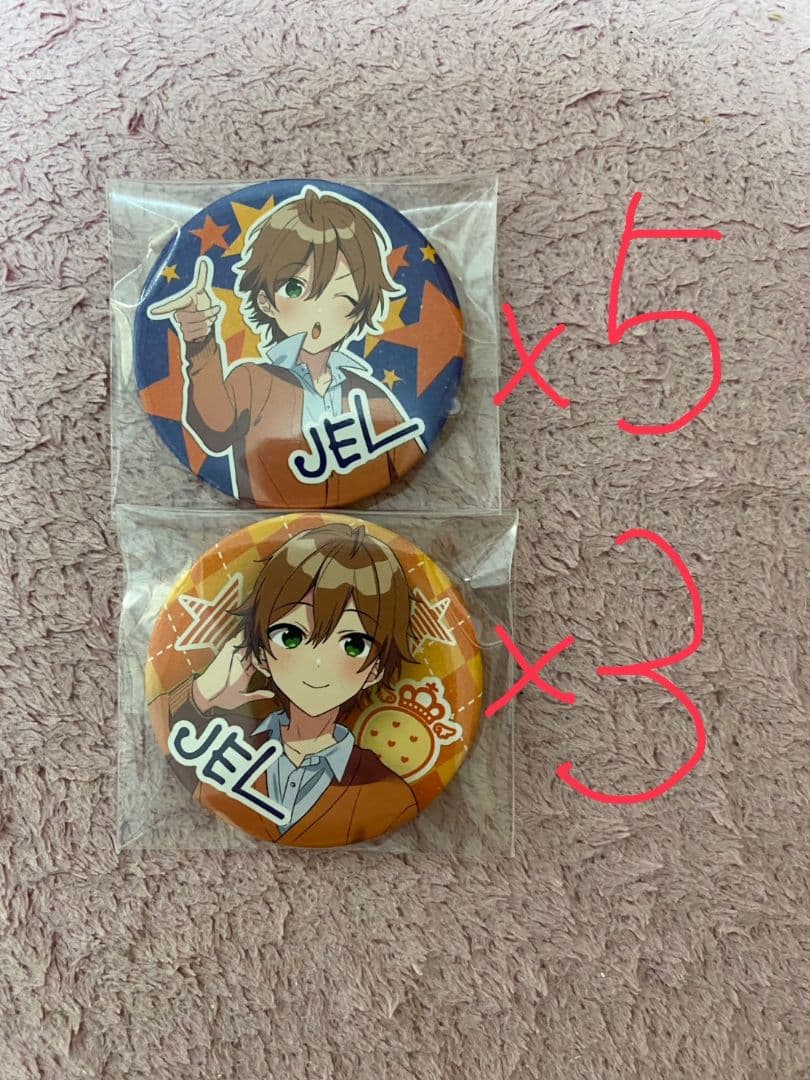 すとぷり　ジェル　缶バッジ