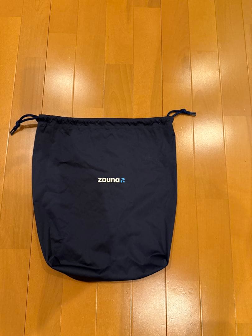 【極美品】ZAUNA SUIT ザウナスーツ 上下セット ネイビー M 収納袋付