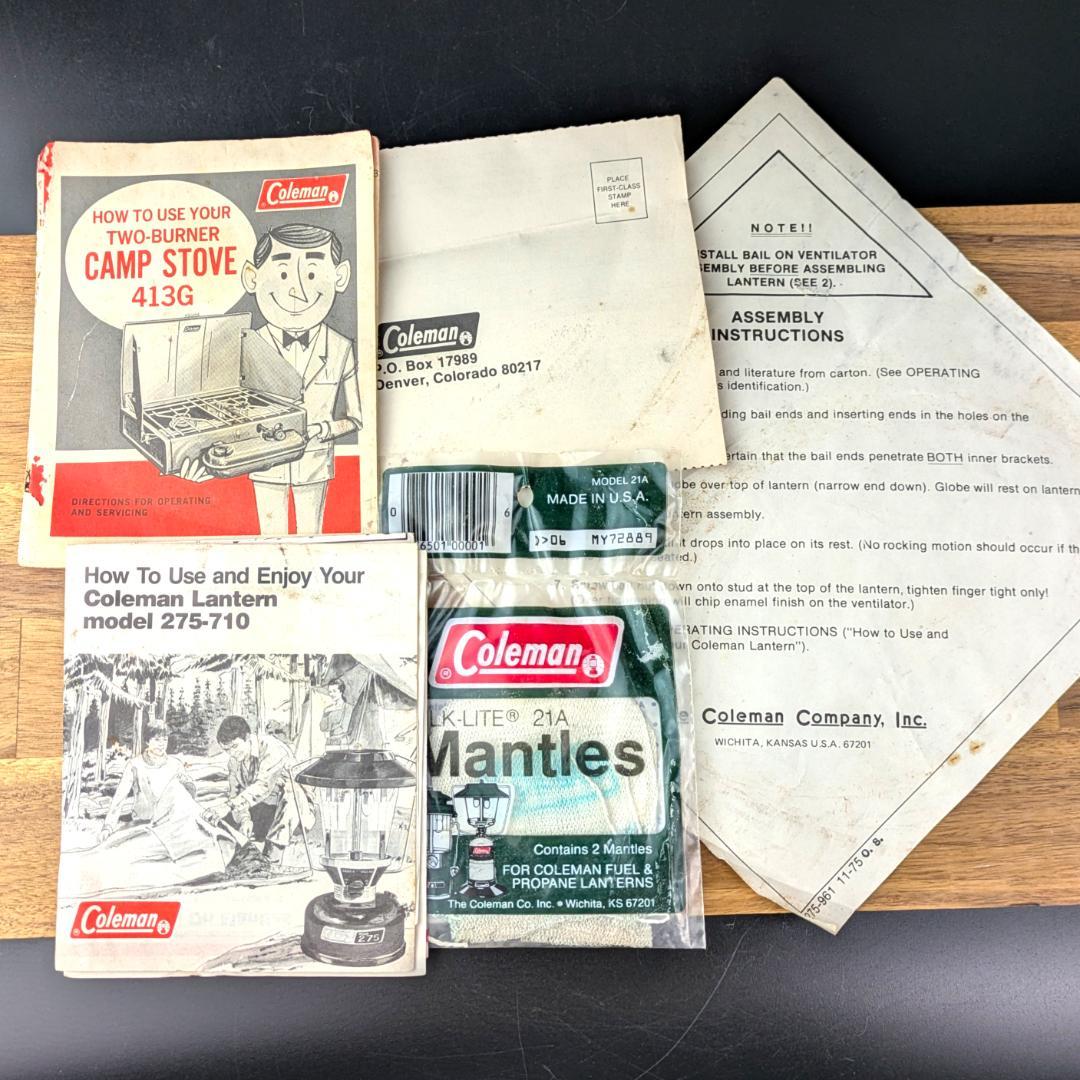 よしたかさん専用Coleman 275 コールマン ランタン 1979年製 ブラ