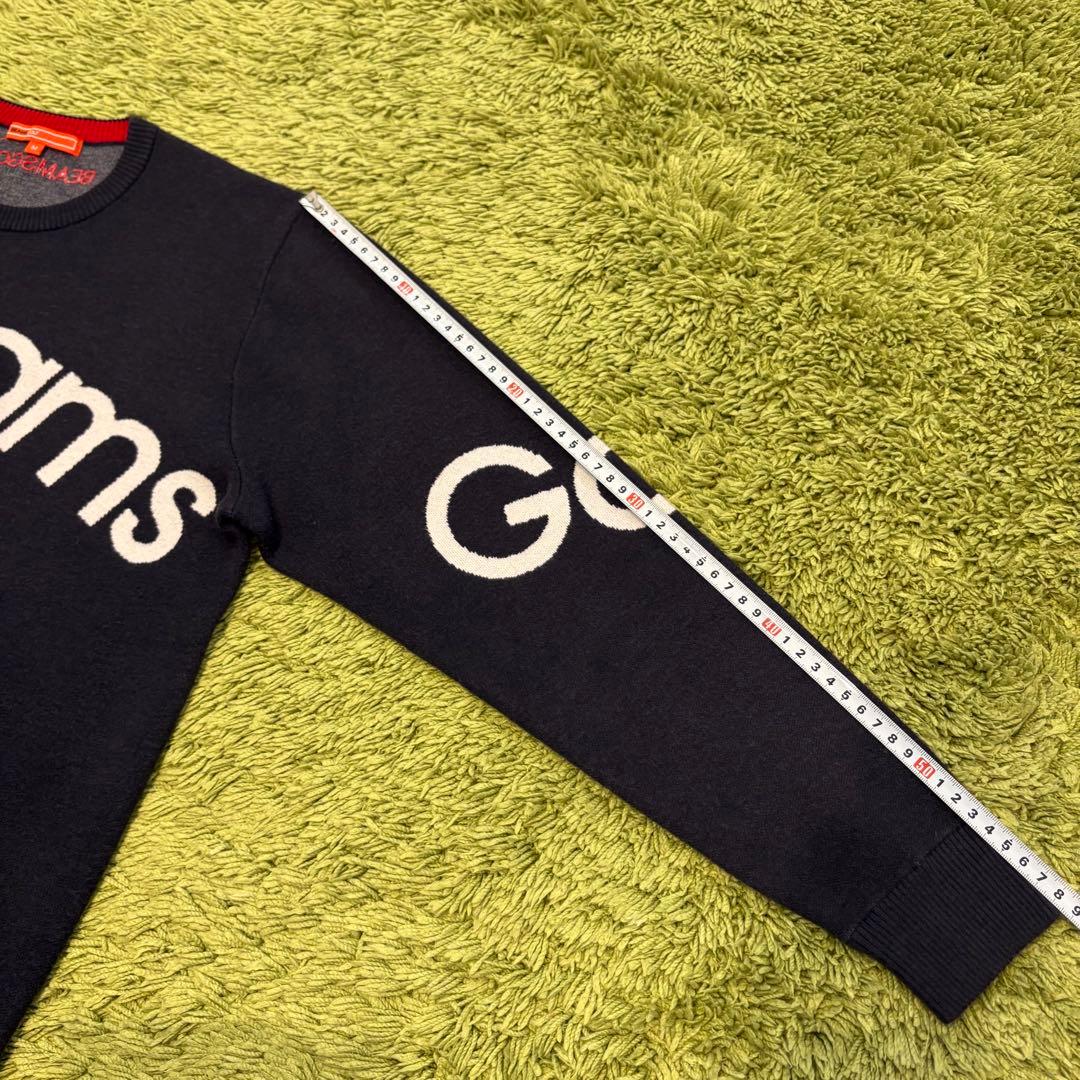 BEAMS GOLF ビームスゴルフ ニット セーター ネイビー Mサイズ