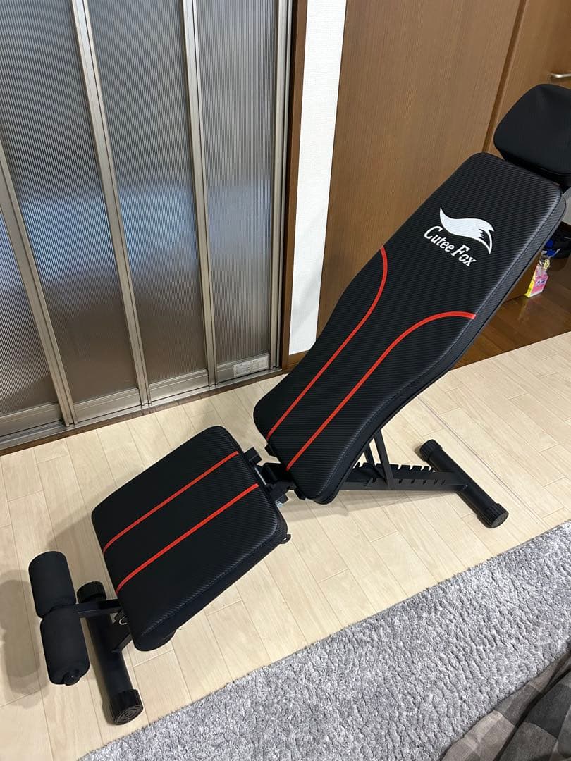 CuteeFox トレーニングベンチ 300kg