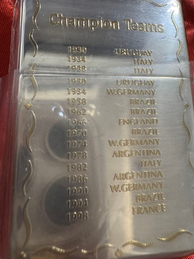 2002 FIFA WORLD CUP KOREA JAPAN 限定ライター