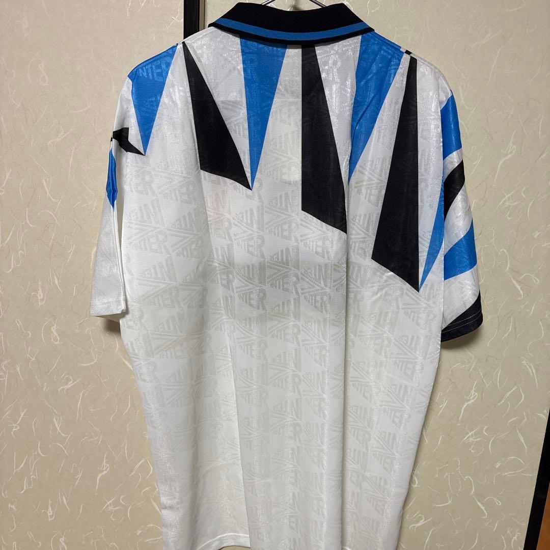 サッカー　ユニフォーム　インテル　1992 AWAY タグ付き　状態要確認