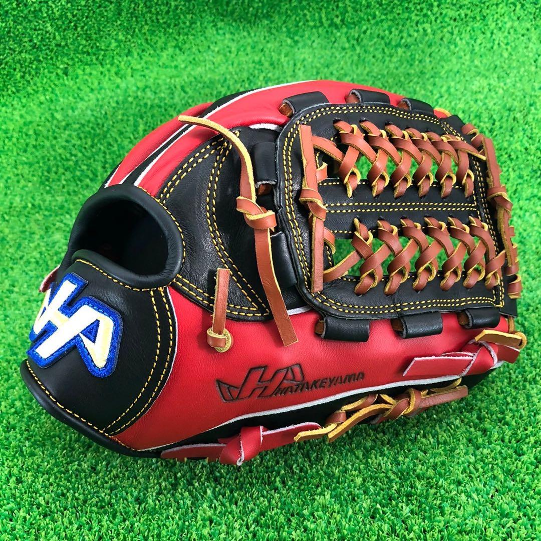ハタケヤマ HATAKEYAMA 内野手用 硬式グローブ 右投げ 海外 479