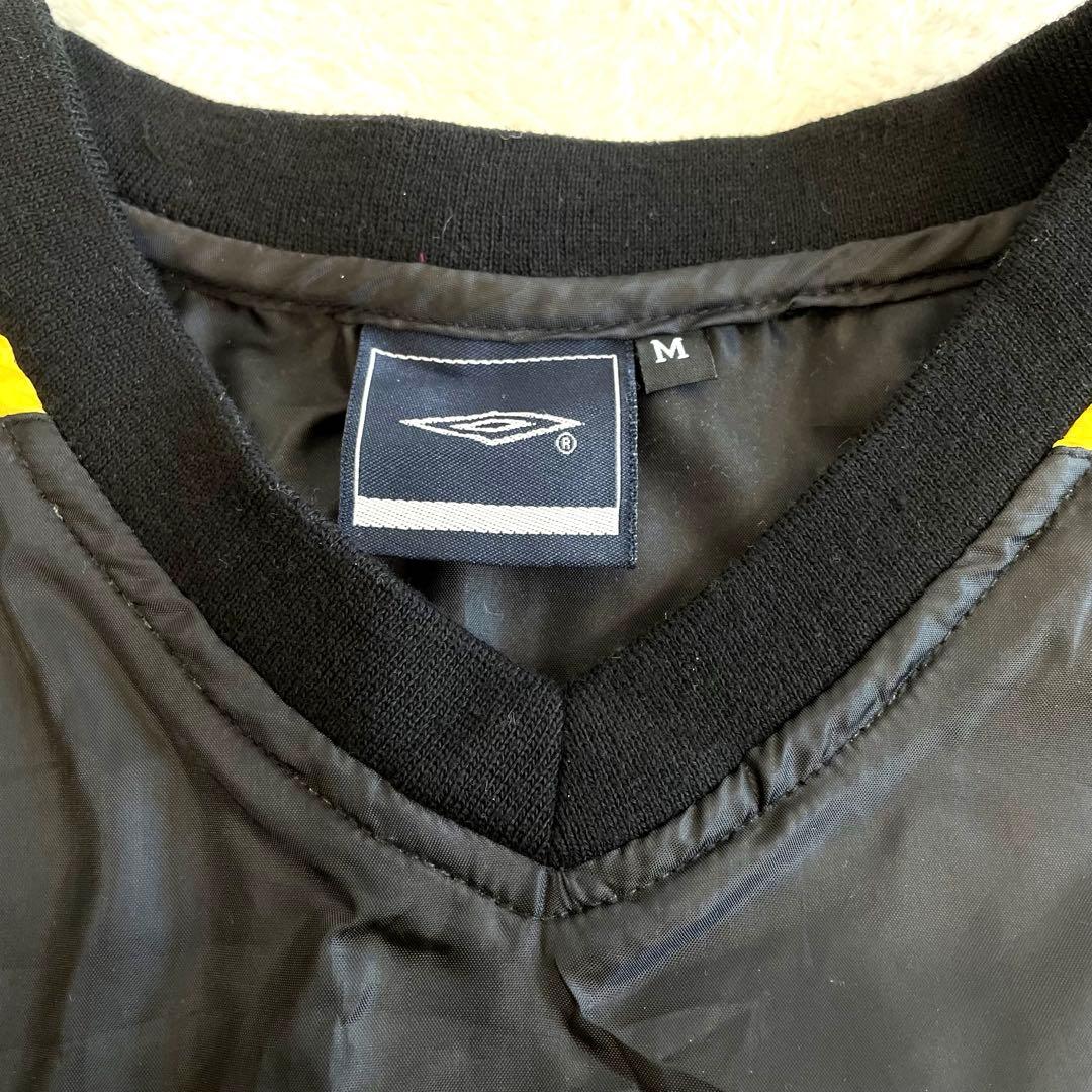 新品　ＵＭＢＲＯ　アンブロ　長袖　ピステ　ウィンドブレーカー　黒　上下セット　Ｍ