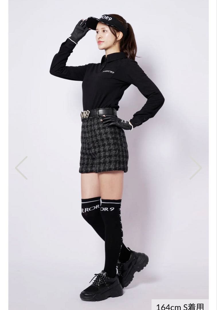 MIRROR9 Long sleeve polo shirts ゴルフウェア