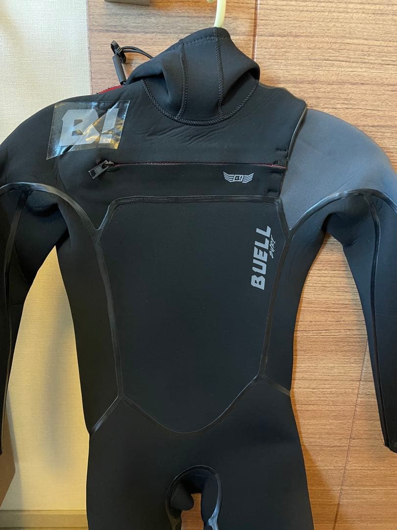 【ジュニア】Buell フルスーツ 4mm/3mm ジャージ　フード付き