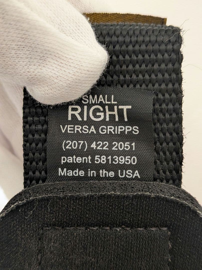 【美品】ゴールドジム パワーグリップ プロ Sサイズ VERSA GRIPPS