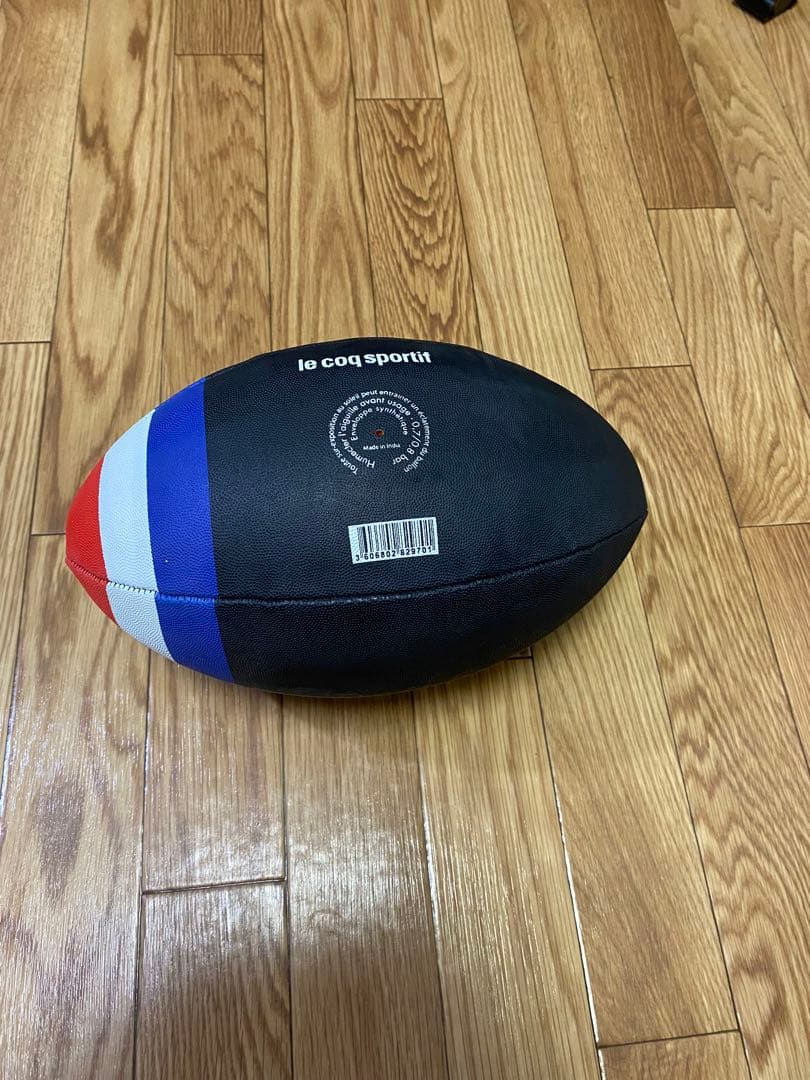 ラグビージャージ　フランス代表　ルコックスポルティフ　ボール　応援センス