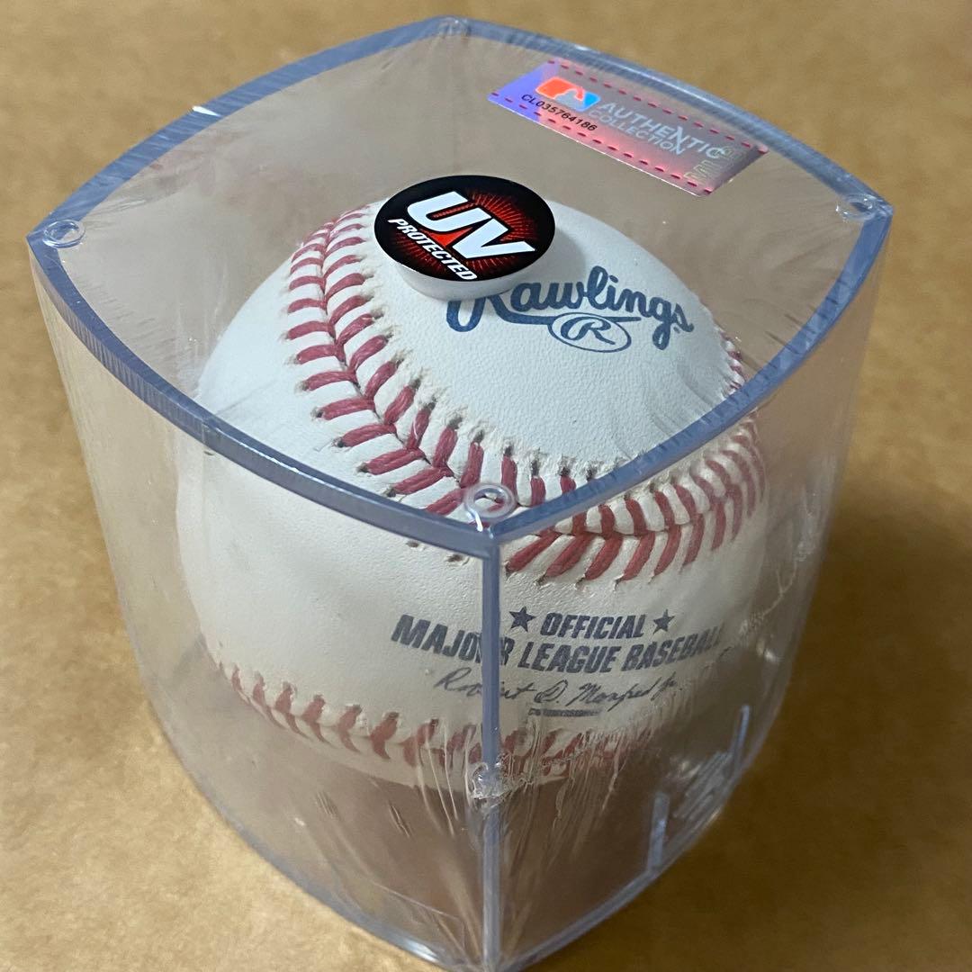 大谷翔平　MVP初受賞記念ボール 2021 ディスプレイケース付ローリングス