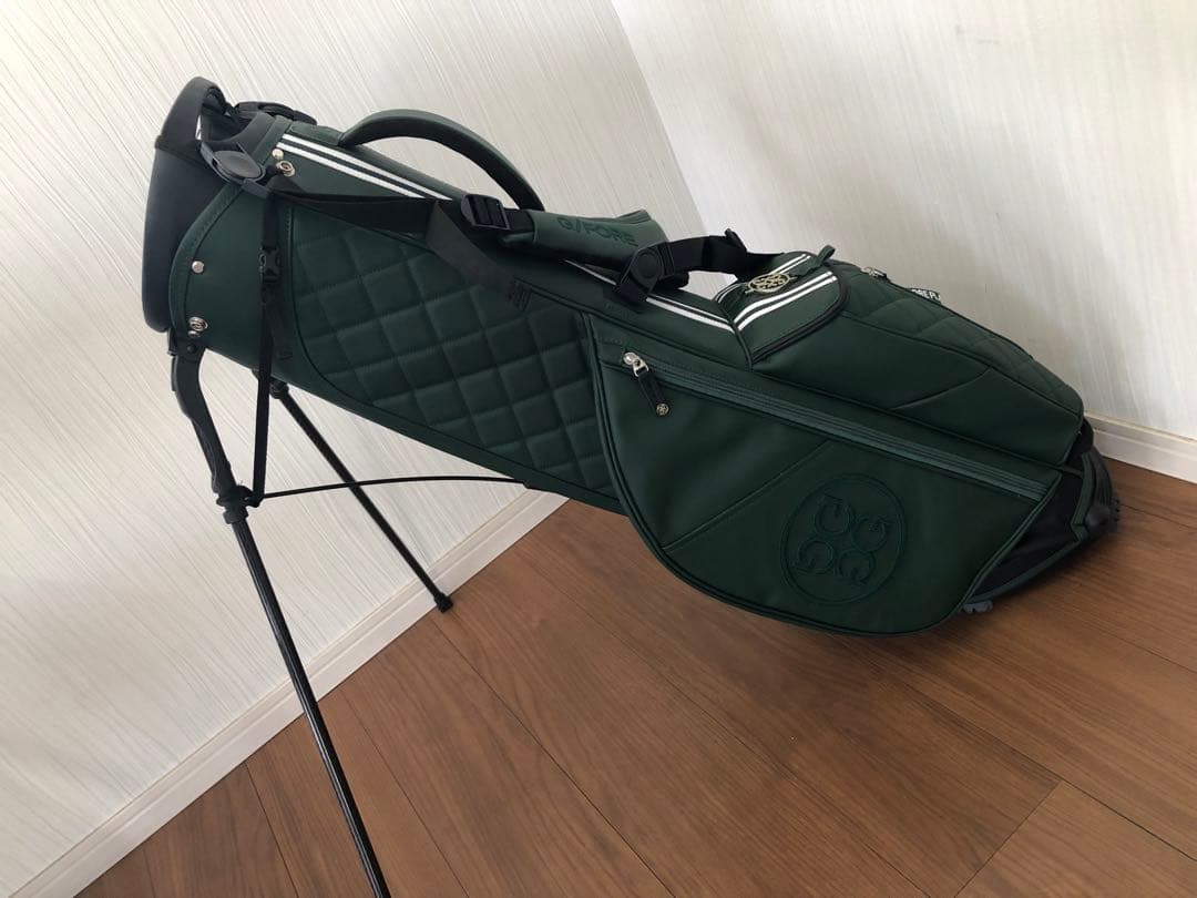 ☆再値下げ☆　美品ジーフォアデイトナキャディーバッグ　グリーン　G/FORE
