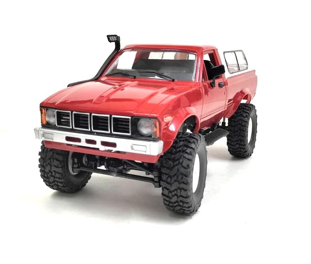1/16サイズ　４WDラジコンカー　WPL　C24　クローラータイプ　レッド