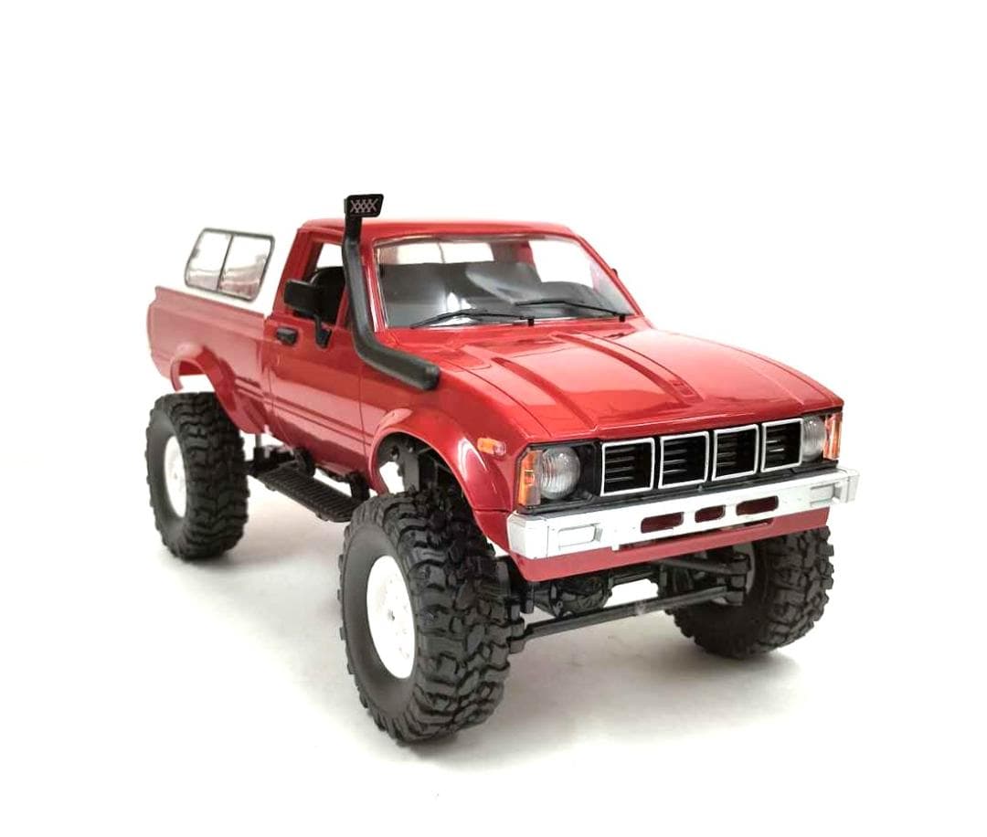 1/16サイズ　４WDラジコンカー　WPL　C24　クローラータイプ　レッド