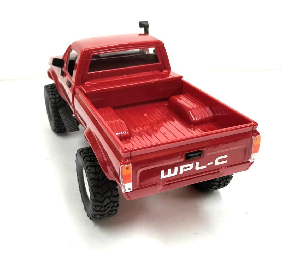 1/16サイズ　４WDラジコンカー　WPL　C24　クローラータイプ　レッド