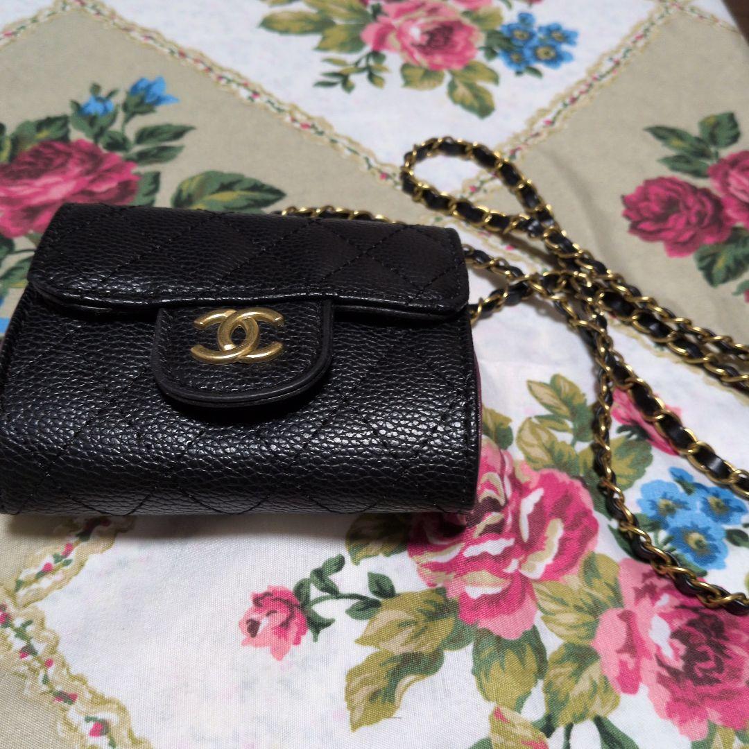CHANELノベルティミニショルダーバック
