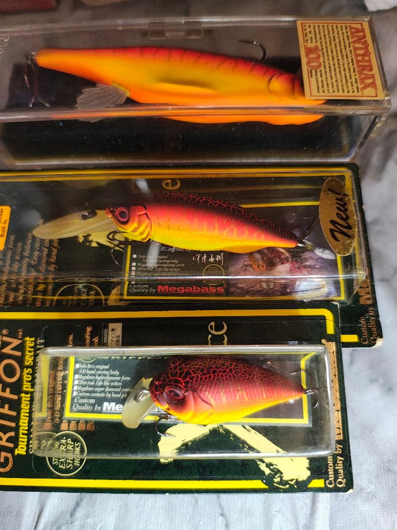 アカトラ3点セット ANTHRAX100 SR-Xグリフォン Bait-X未開封