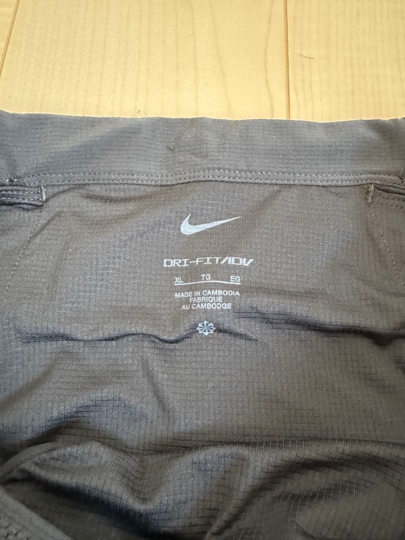 NIKE メンズ XL エアロスイフト ランニング パンツ 黒 タイツ ナイキ