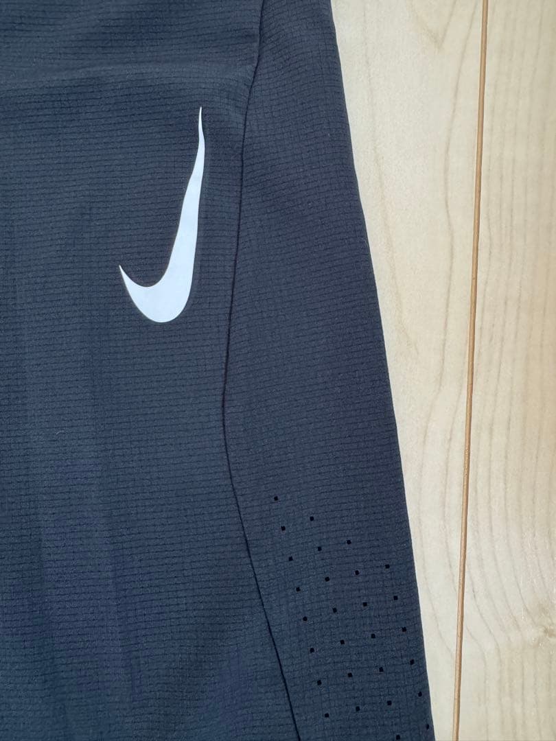NIKE メンズ XL エアロスイフト ランニング パンツ 黒 タイツ ナイキ