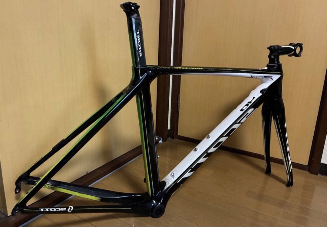 本日限定1万円引き！SCOTT FOIL 40 フレームセット S フルカーボン