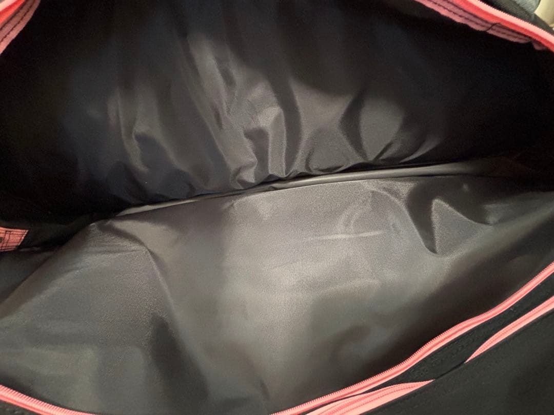 YONEX ラケットバッグ 　BAG2132R　 黒/ライトピンク　美品　6本用