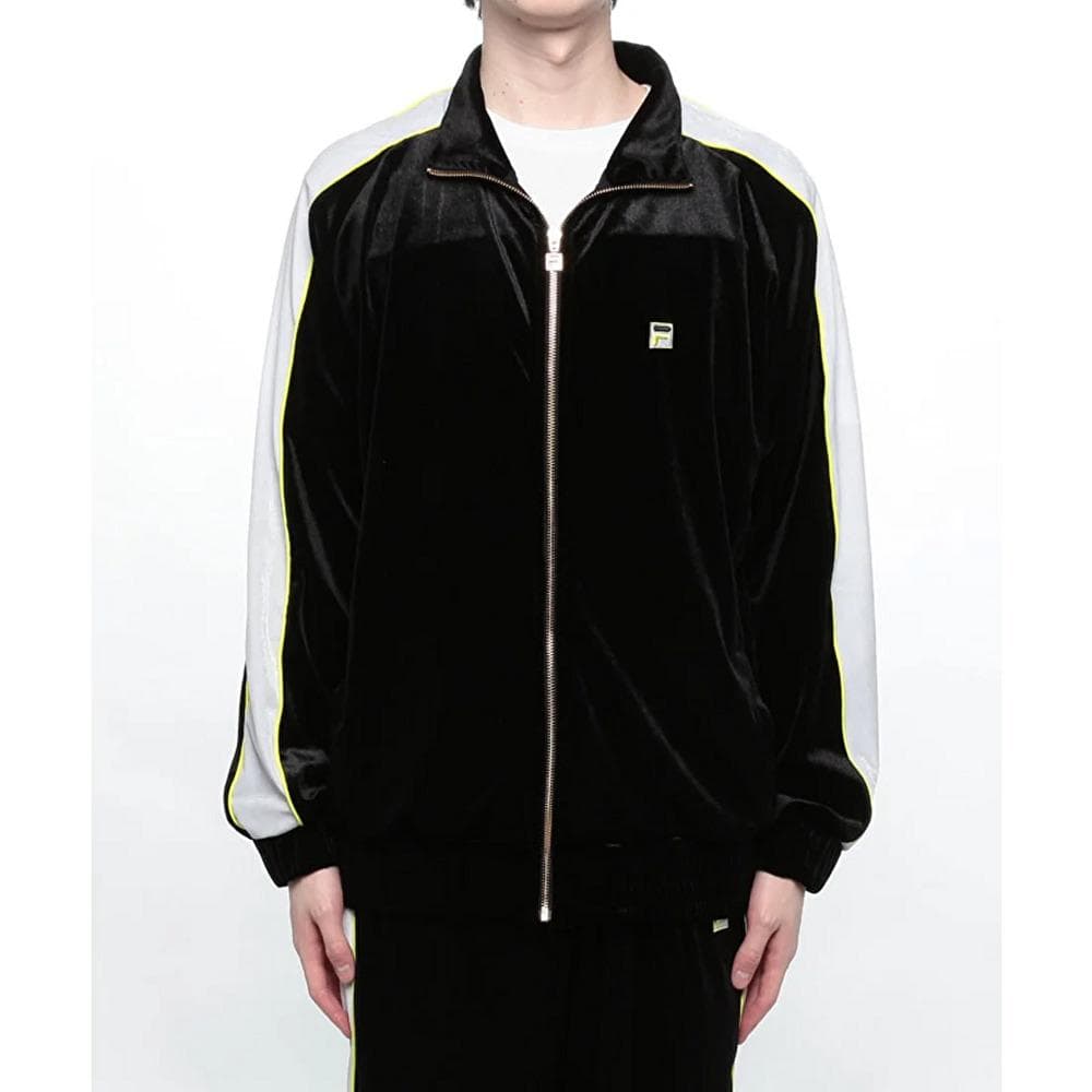 フィラ FILA ベロア フルジップジャケット ジャージ L