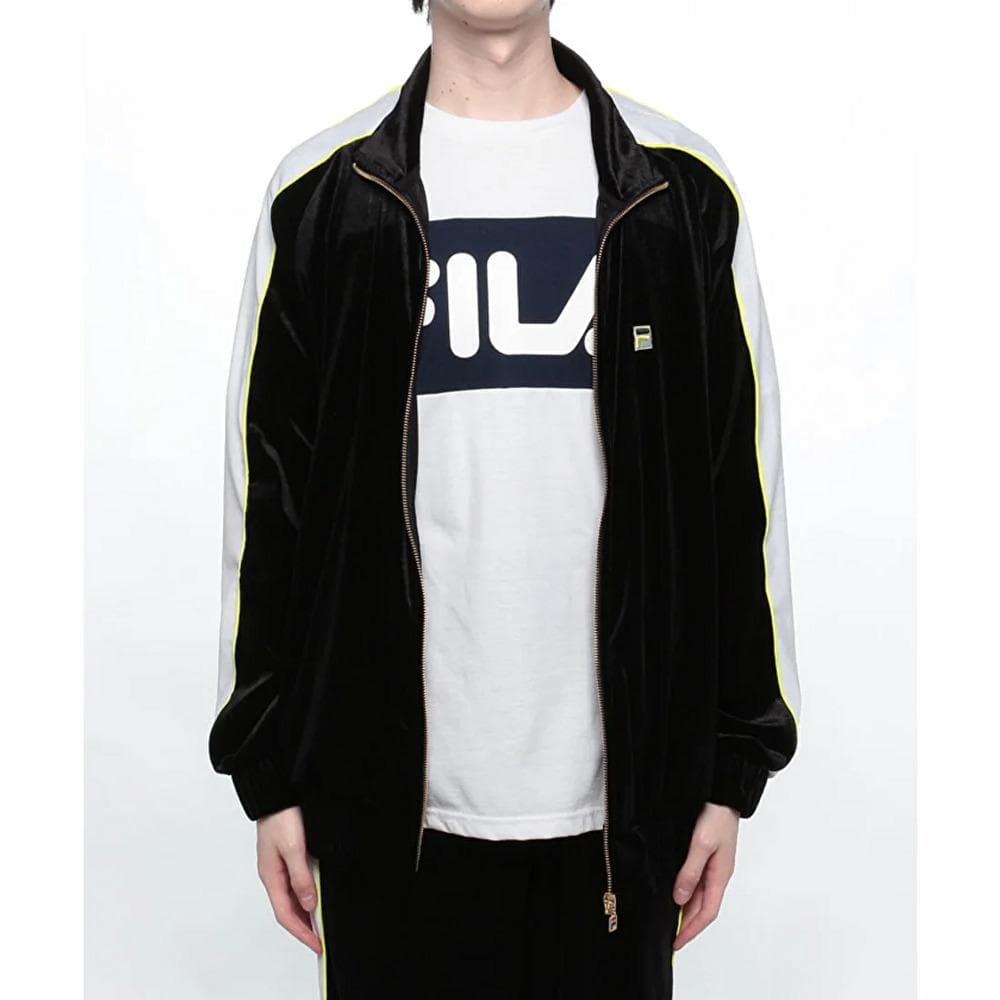 フィラ FILA ベロア フルジップジャケット ジャージ L